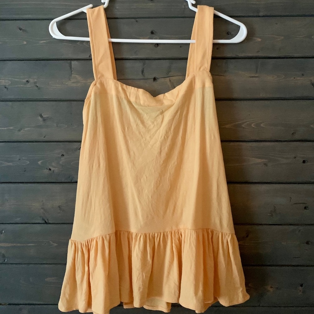 Loft Ruffled tank top